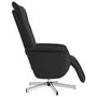 Voir la diapositive 4 : VIDAXL Fauteuil inclinable de massage repose-pieds noir similicuir