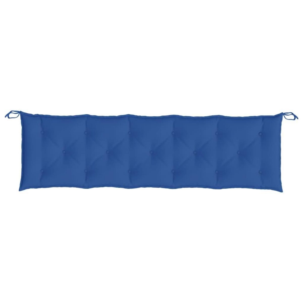 VIDAXL Coussin de banc de jardin bleu 180x50x7 cm tissu oxford