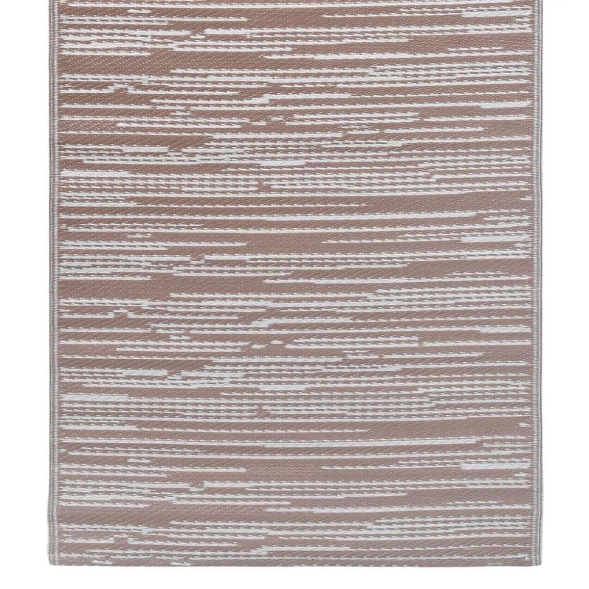 VIDAXL Tapis d'exterieur ARAKIL Taupe 140x200 cm PP