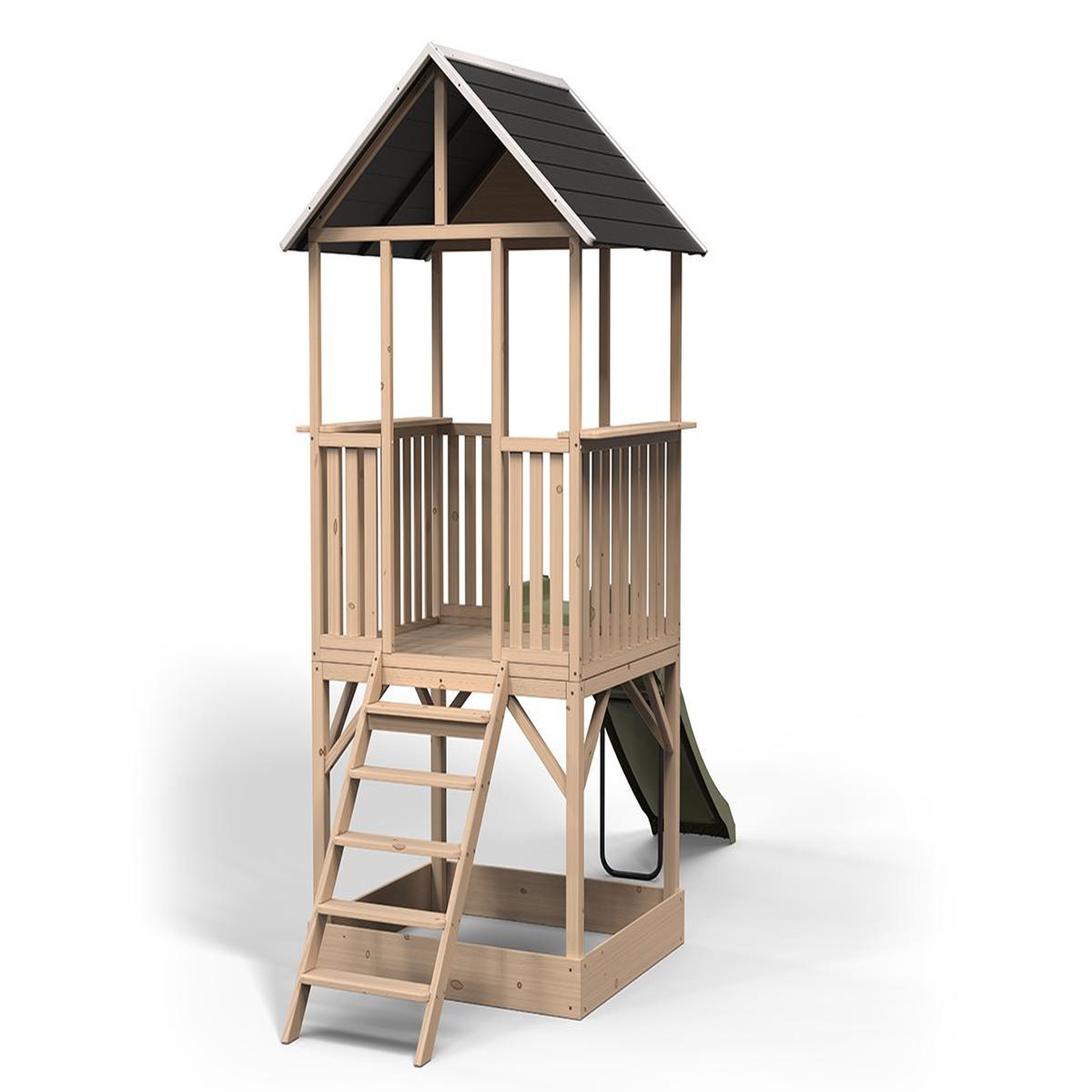 Voir la diapositive 2 : EXIT TOYS Maisonnette en bois pour enfants panorama 500 - exit toys