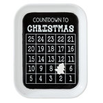 Paris Prix Calendrier de Noël  Décembre  41cm Blanc & Noir