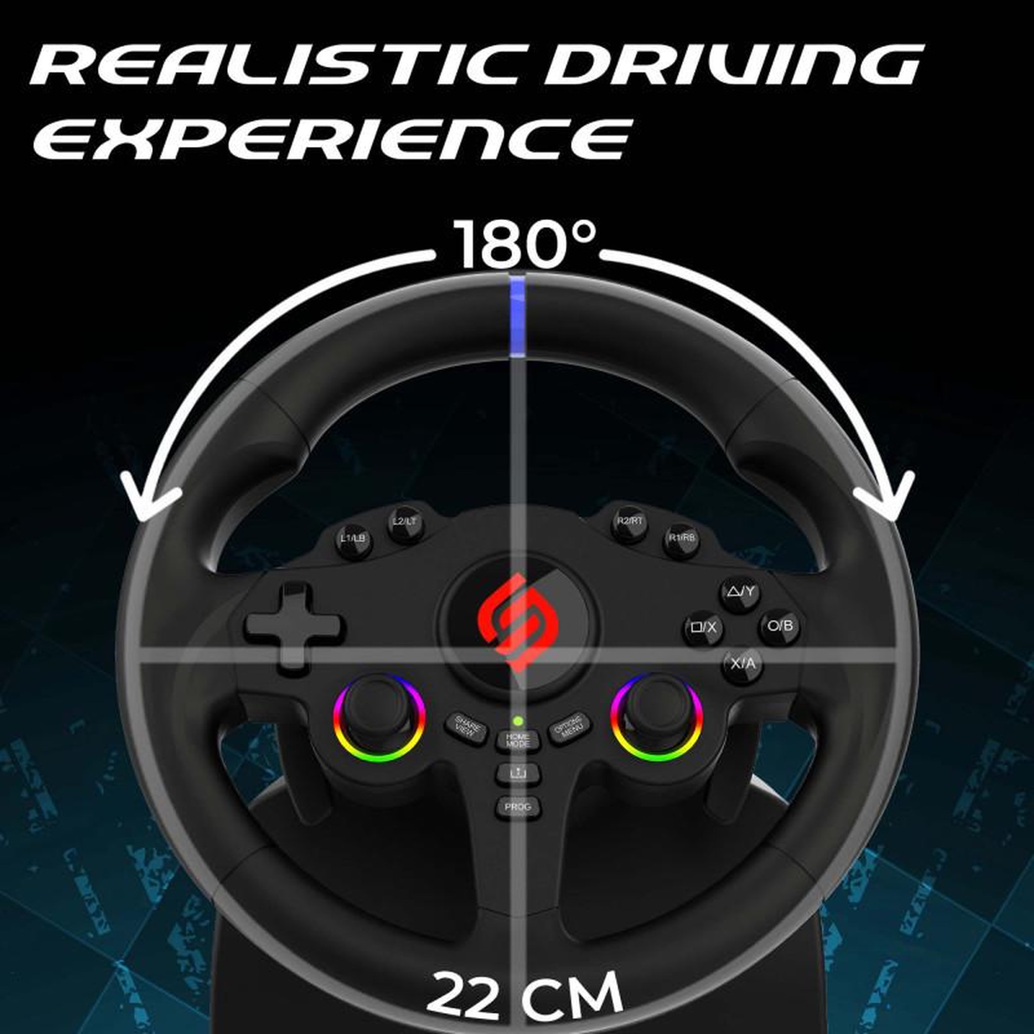 Voir la diapositive 5 : Subsonic 220 rs-5 volant ps5 et pc