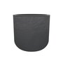 Voir la diapositive 1 : Eda Pot de fleurs rond en plastique Volcania UP anthracite - Ø 50 cm - Eda