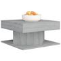 Voir la diapositive 3 : VIDAXL Table basse Sonoma gris 57x57x30 cm Bois d'ingenierie