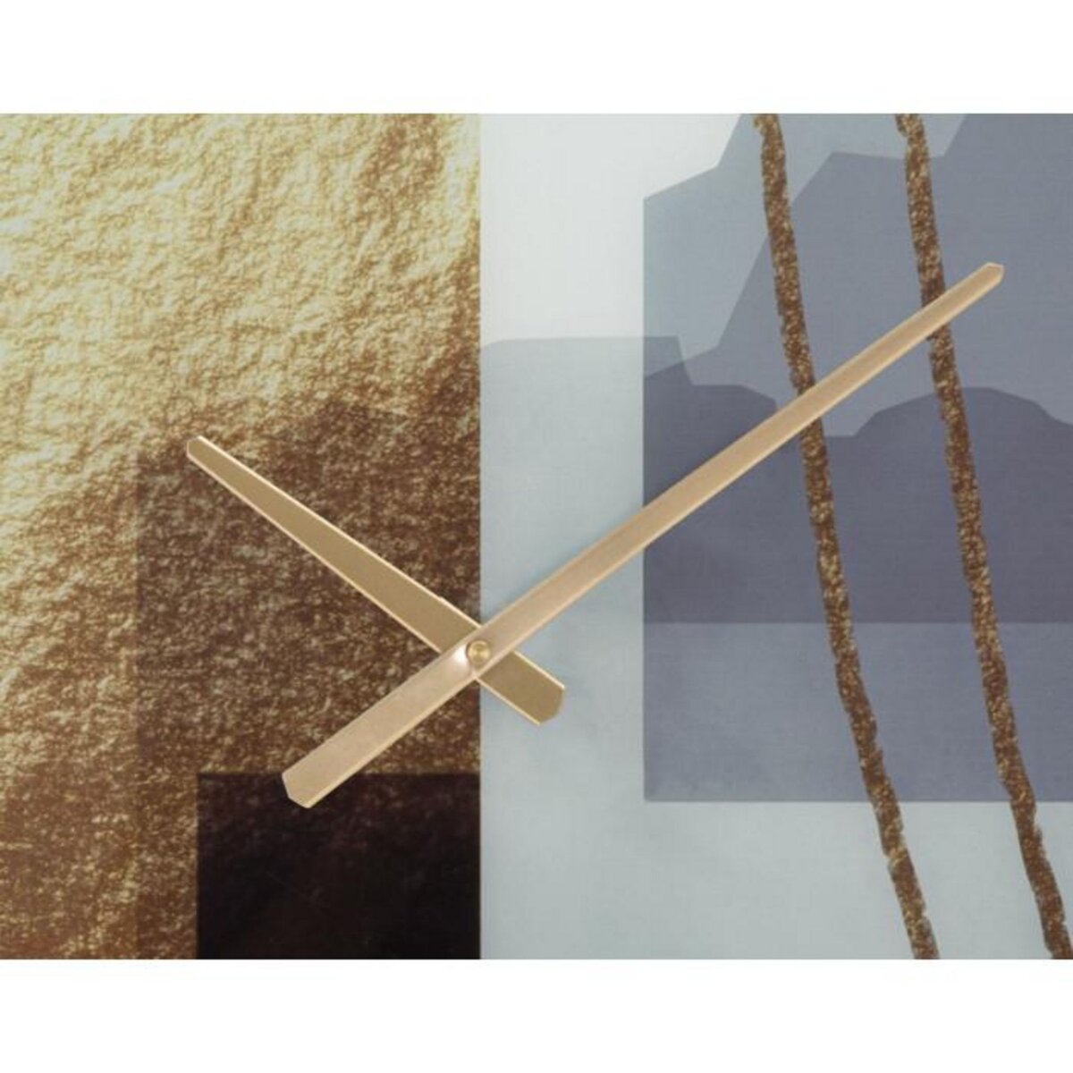 Paris Prix Horloge Murale en Verre  Motifs  60cm Multicolore