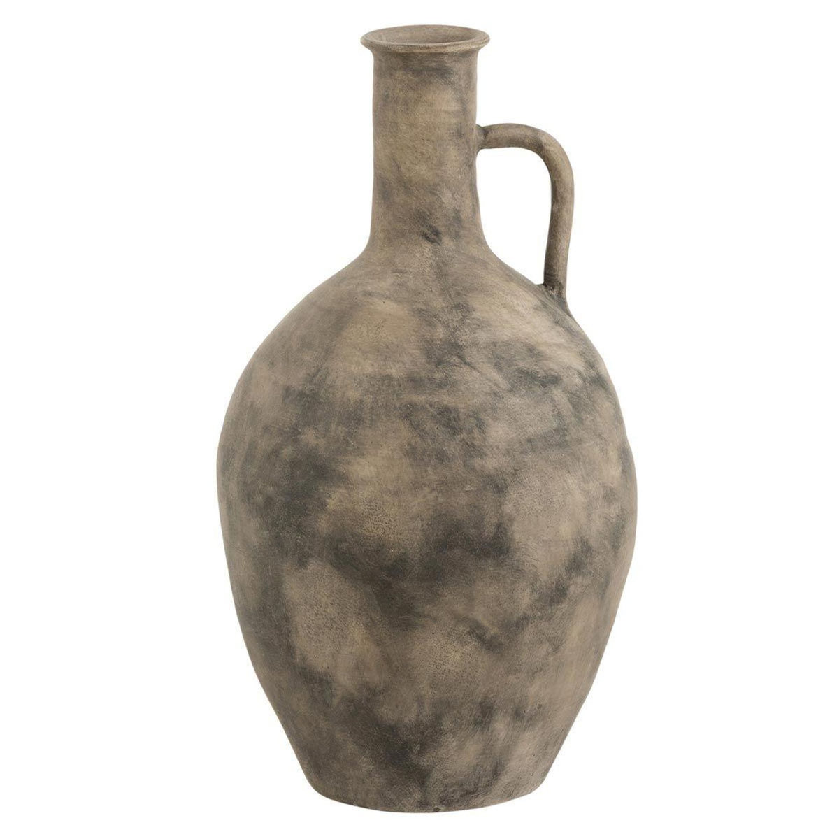 Paris Prix Vase Design  Tacheté Anse  55cm Marron & Gris