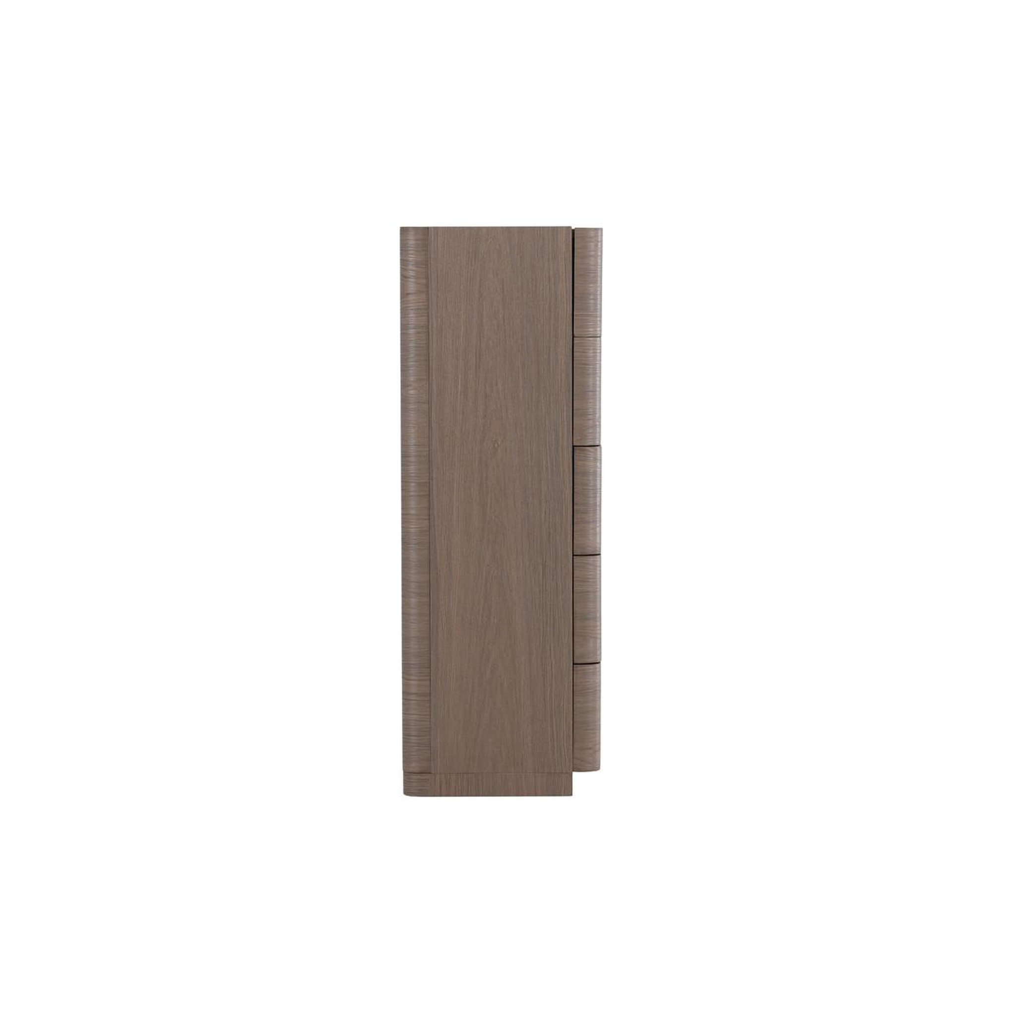 Voir la diapositive 6 : Paris Prix Commode design 5 tiroirs  noble  100cm moka