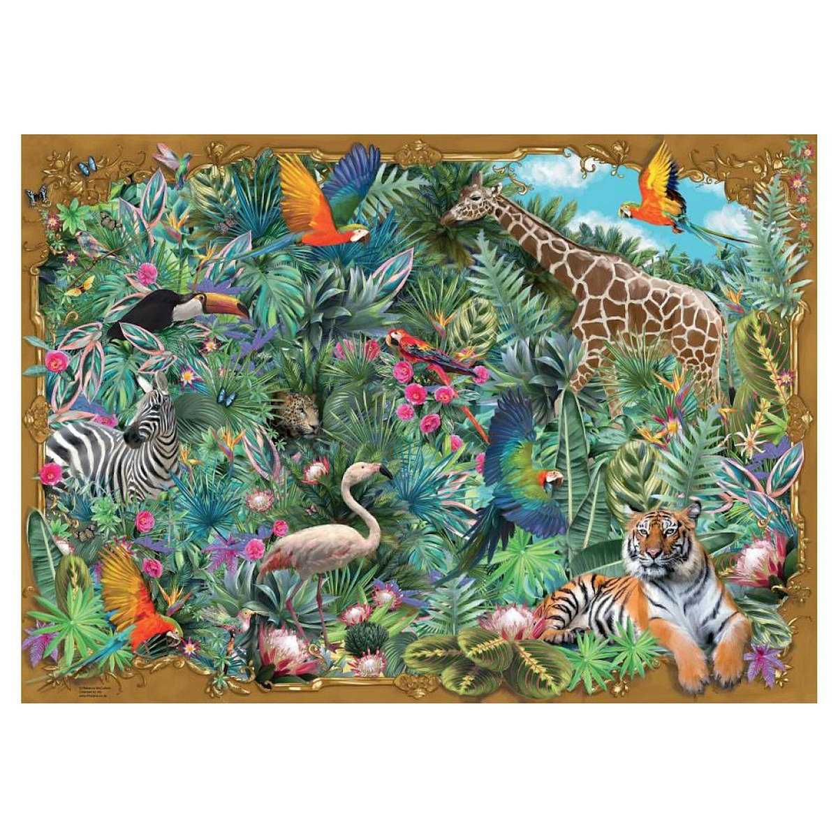 RAVENSBURGER Puzzle 1000 p - evasion exotique