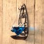 Voir la diapositive 4 : ESSCHERT DESIGN Esschert Design Verre meteorologique avec support en fonte 0,5 L TH31