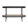 Voir la diapositive 5 : MAISON PAVANE Console en cannage et bois de mindi 120 cm-Lukut