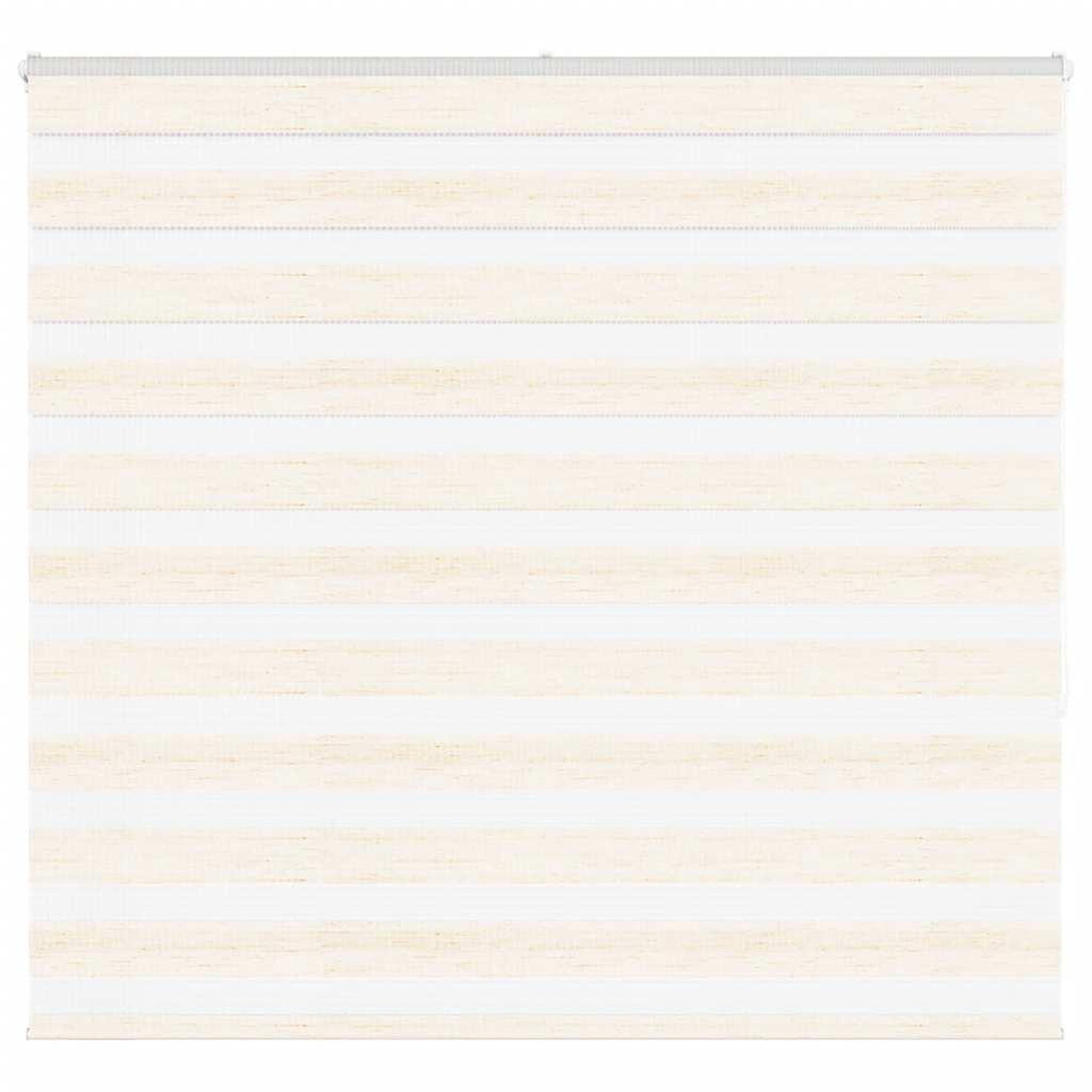 VIDAXL Store zebre beige marbre largeur du tissu 155,9 cm polyester