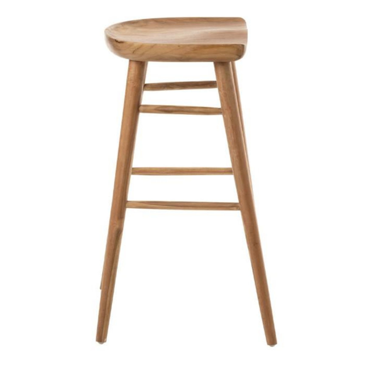 Paris Prix Tabouret de Bar en Bois  Ana  69cm Naturel