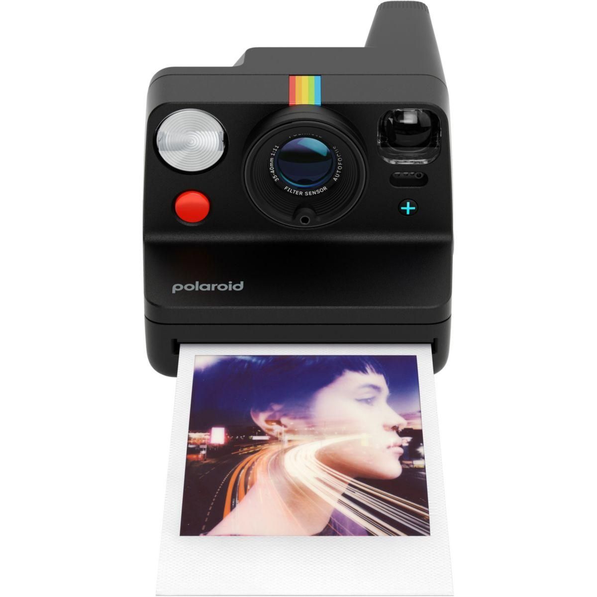 POLAROID Appareil photo Instantané Now+ Gen 3 Black + Pack 8 Films