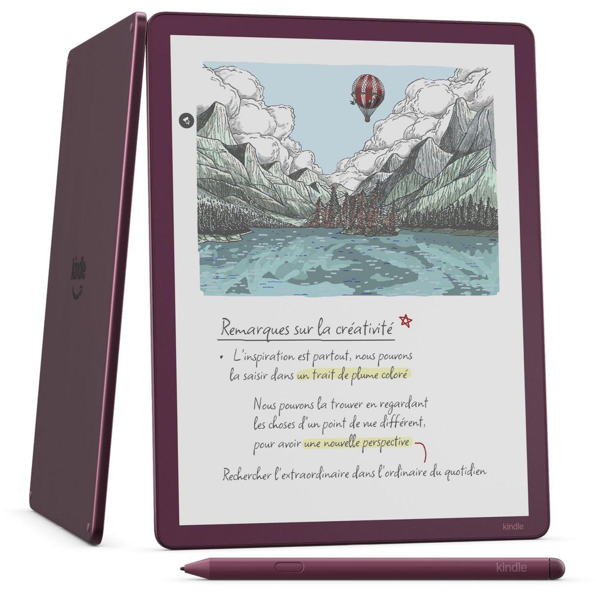 AMAZON Bloc-notes numérique kindle scribe colorsoft 64go 2026 figue