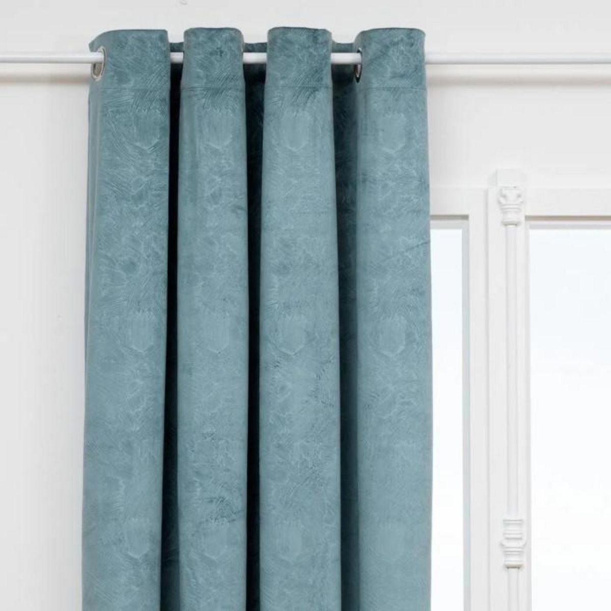 ATMOSPHERA Rideau Occultant  Fujo  135x260cm Bleu Clair