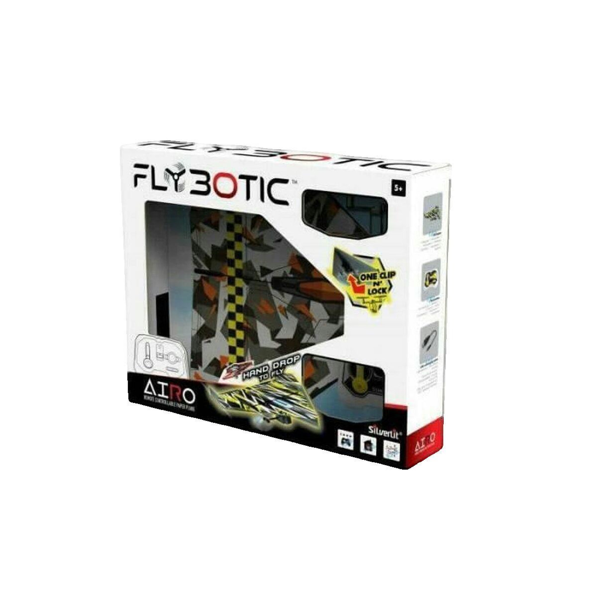 Voir la diapositive 3 : FLYBOTIC Jouet Silverlit Avion en Papier Télécommandé Flybotic Airoz