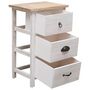 Voir la diapositive 4 : VIDAXL Armoire laterale 35x25x57 cm Bois de Paulownia