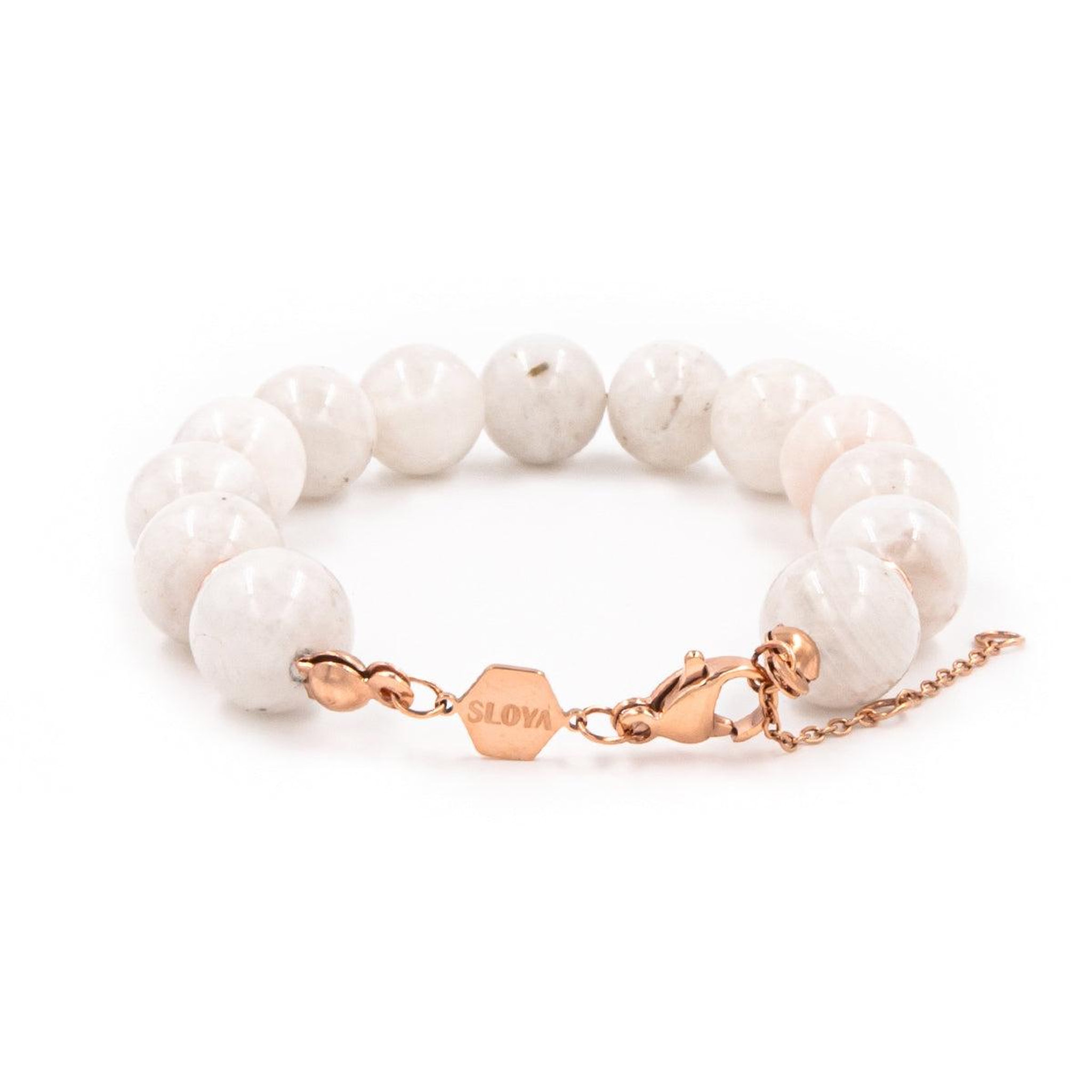 Voir la diapositive 6 : SLOYA Bracelet Kamelia en pierres de Lune