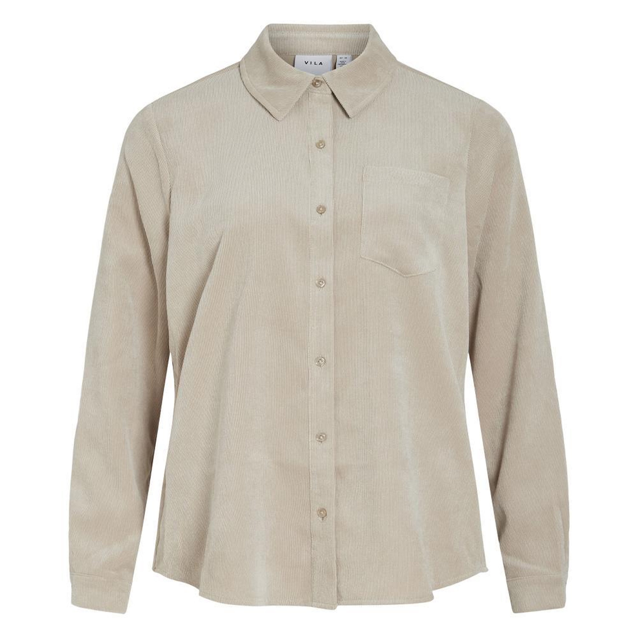 Vila Chemise  Femme Vila Courdie. Coloris disponibles : Beige