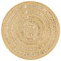 Voir la diapositive 1 : VIDAXL Tapis fait a la main Jute tressee 150 cm