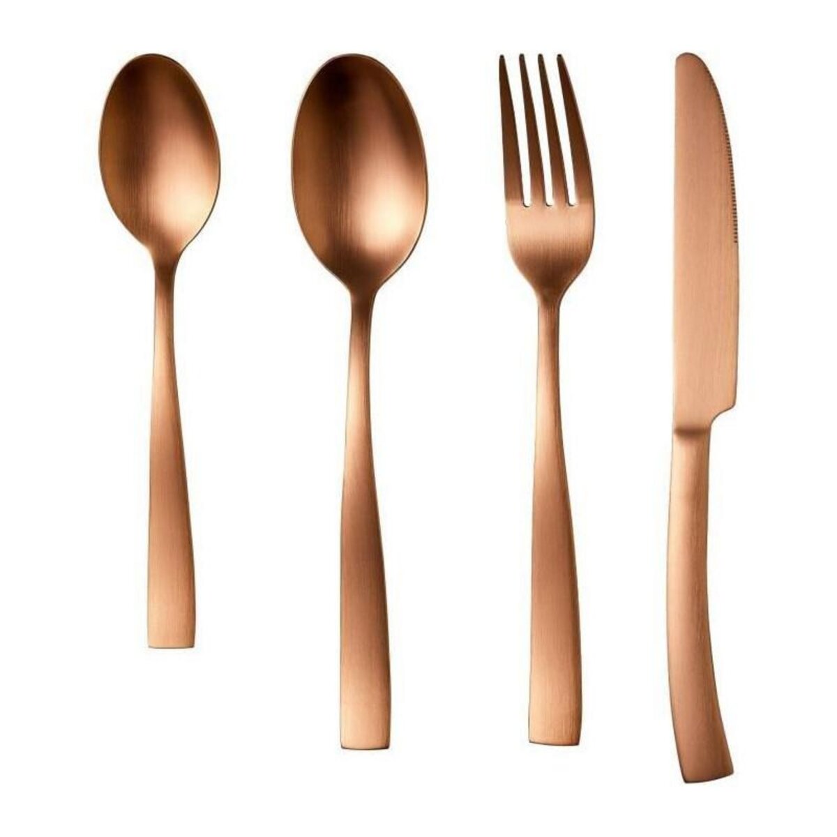 Arthur Martin Ménageres - ARTHUR MARTIN - AM0056 - 24 pieces - Acier inoxydable - Finition mat