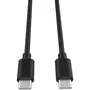 ESSENTIEL B Câble USB C vers USB-C noir 1m