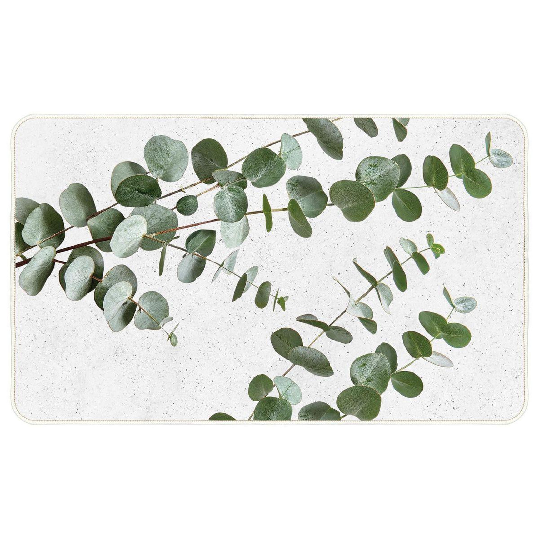 Douceur d'Intérieur Tapis imprimé  stevia  45x75cm vert