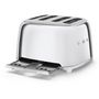 Voir la diapositive 5 : SMEG Grille-pain TSF03SSEU Toaster 4 tranches Chrome