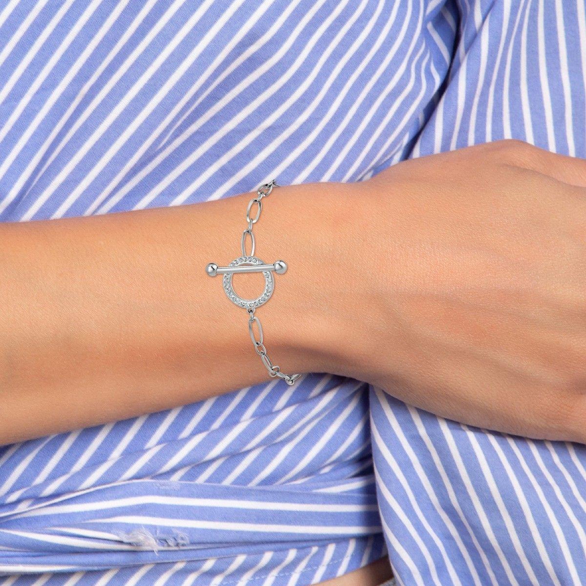 Voir la diapositive 2 : SC CRYSTAL Bracelet par SC Crystal orné de Cristaux scintillants