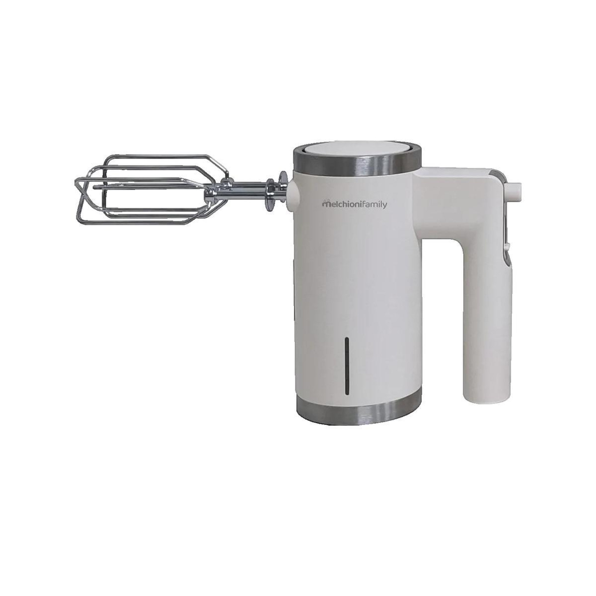 Voir la diapositive 1 : MELCHIONI FAMILY Mixeur électrique sans fil Melchioni Family blanc rechargeable