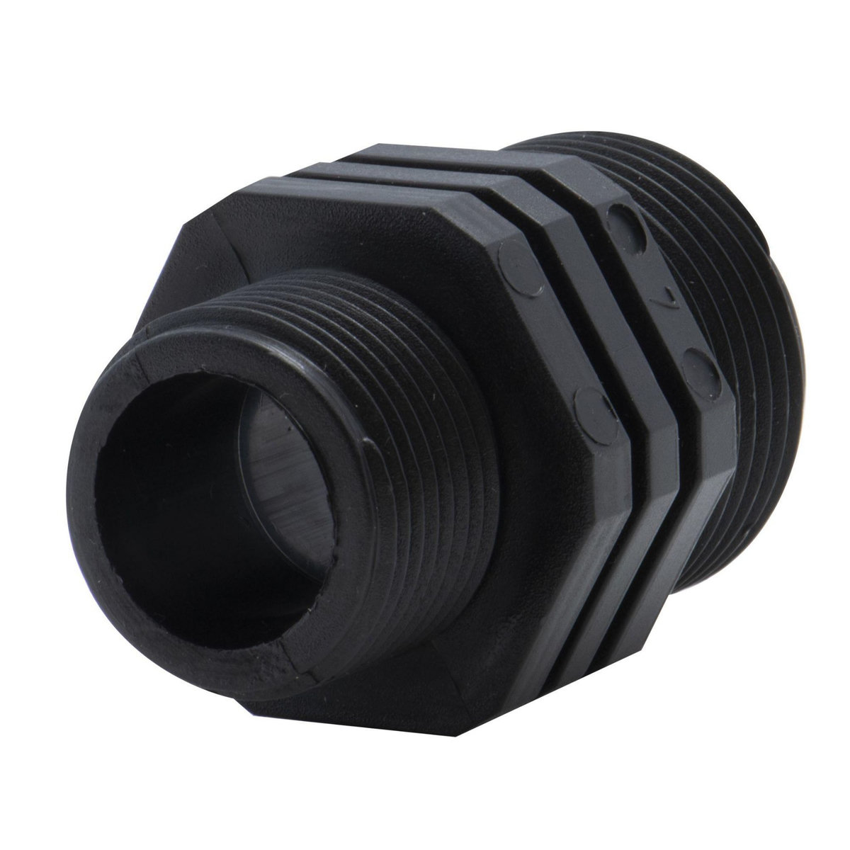 RAIN Raccord polypropylène m-m  1 -3-4