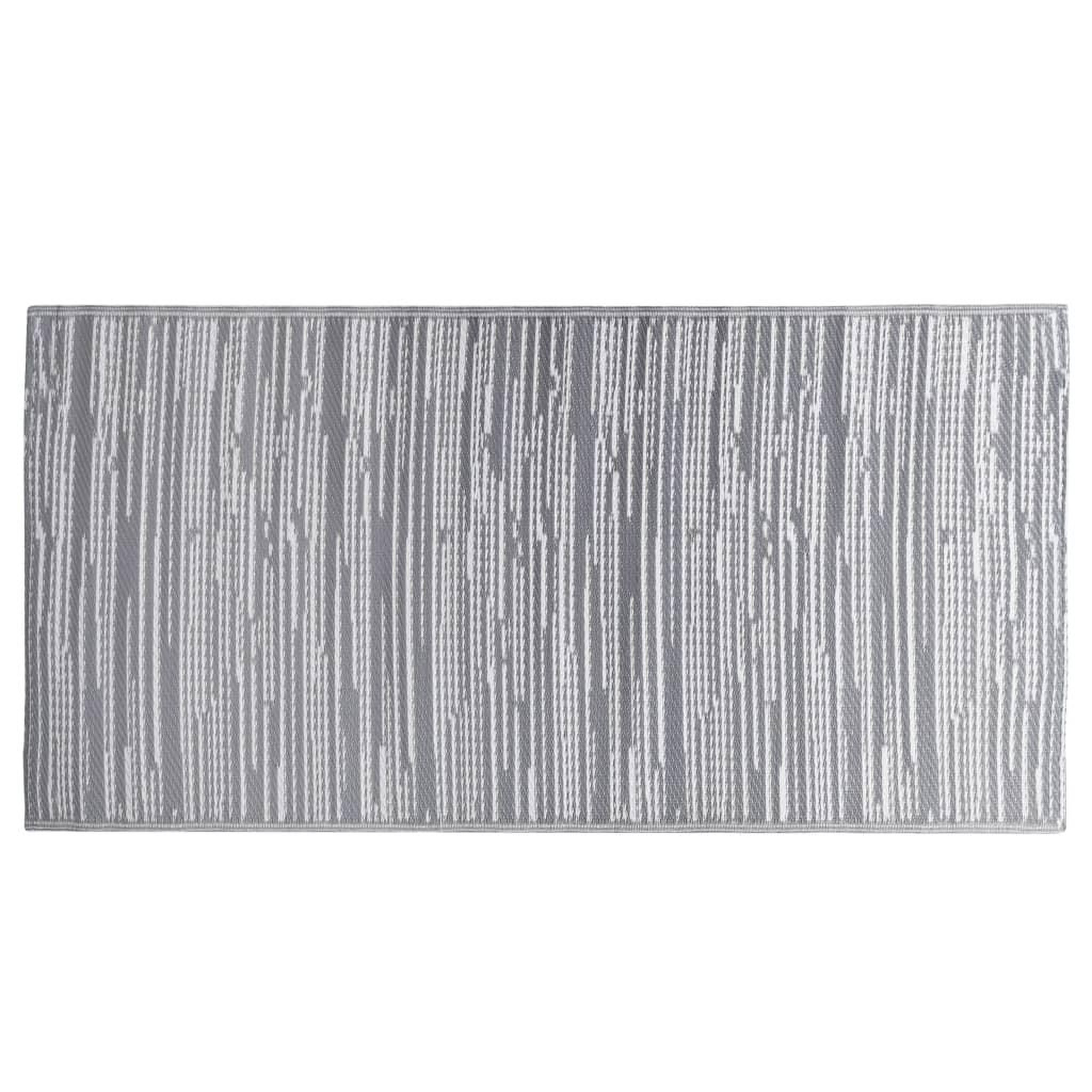 Voir la diapositive 3 : VIDAXL Tapis d'exterieur ARAKIL Gris 80x150 cm PP