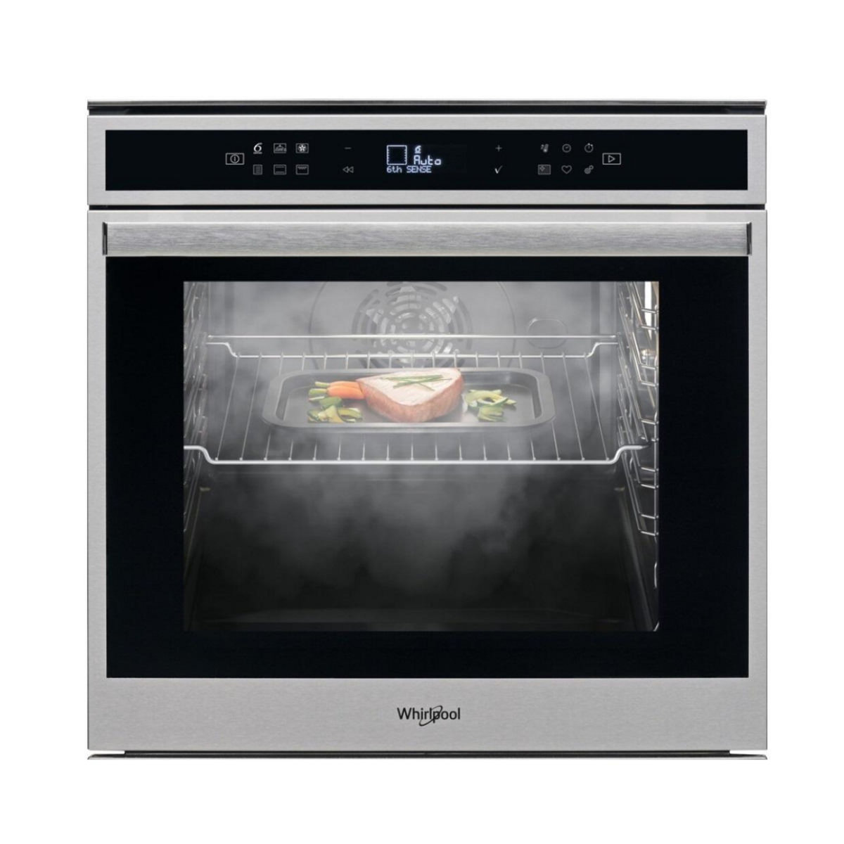 Whirlpool Four intégrable multifonction 73l 60cm pyrolyse inox - W64PS1OM4P