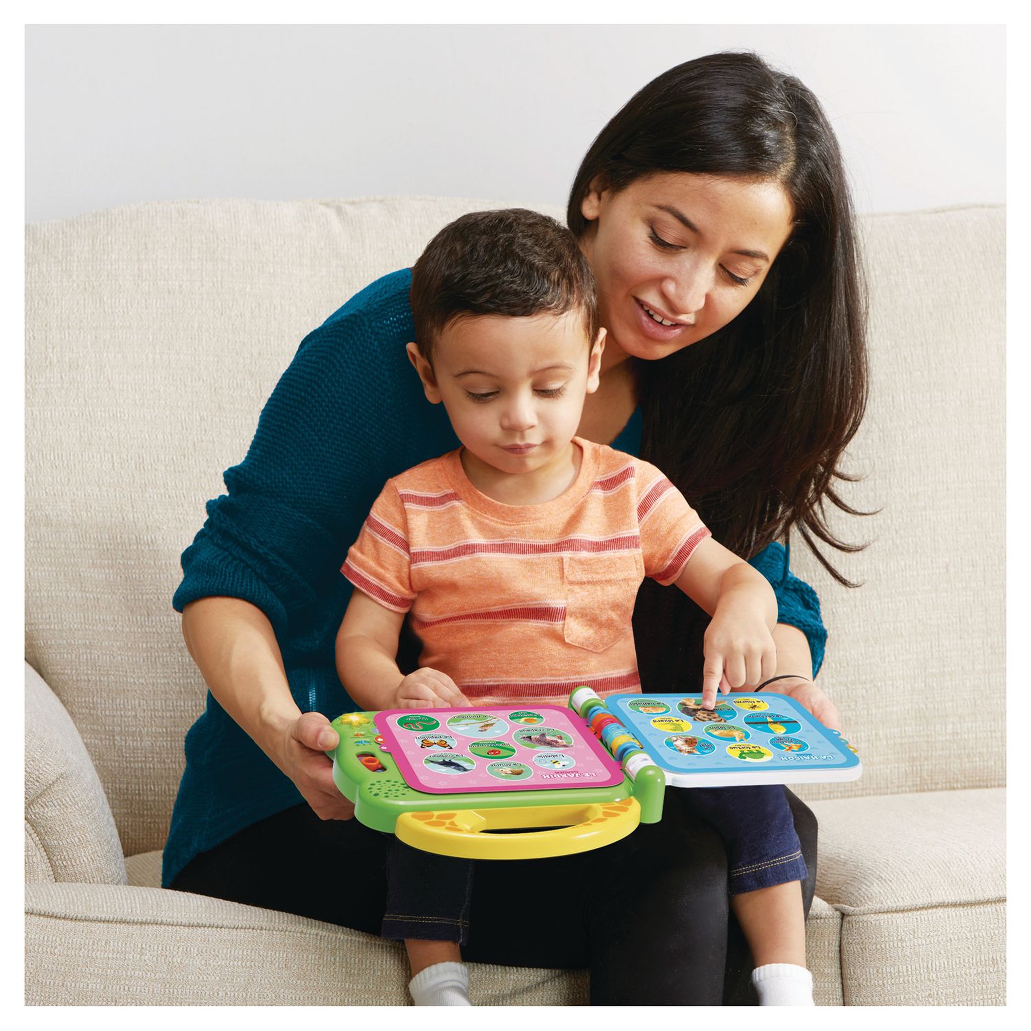 Voir la diapositive 3 : VTECH Mon imagier des animaux bilingue