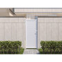 Voir la diapositive 2 : Habitat et Jardin Portillon aluminium  Eric  - 101.2 x 180.9 cm - Blanc