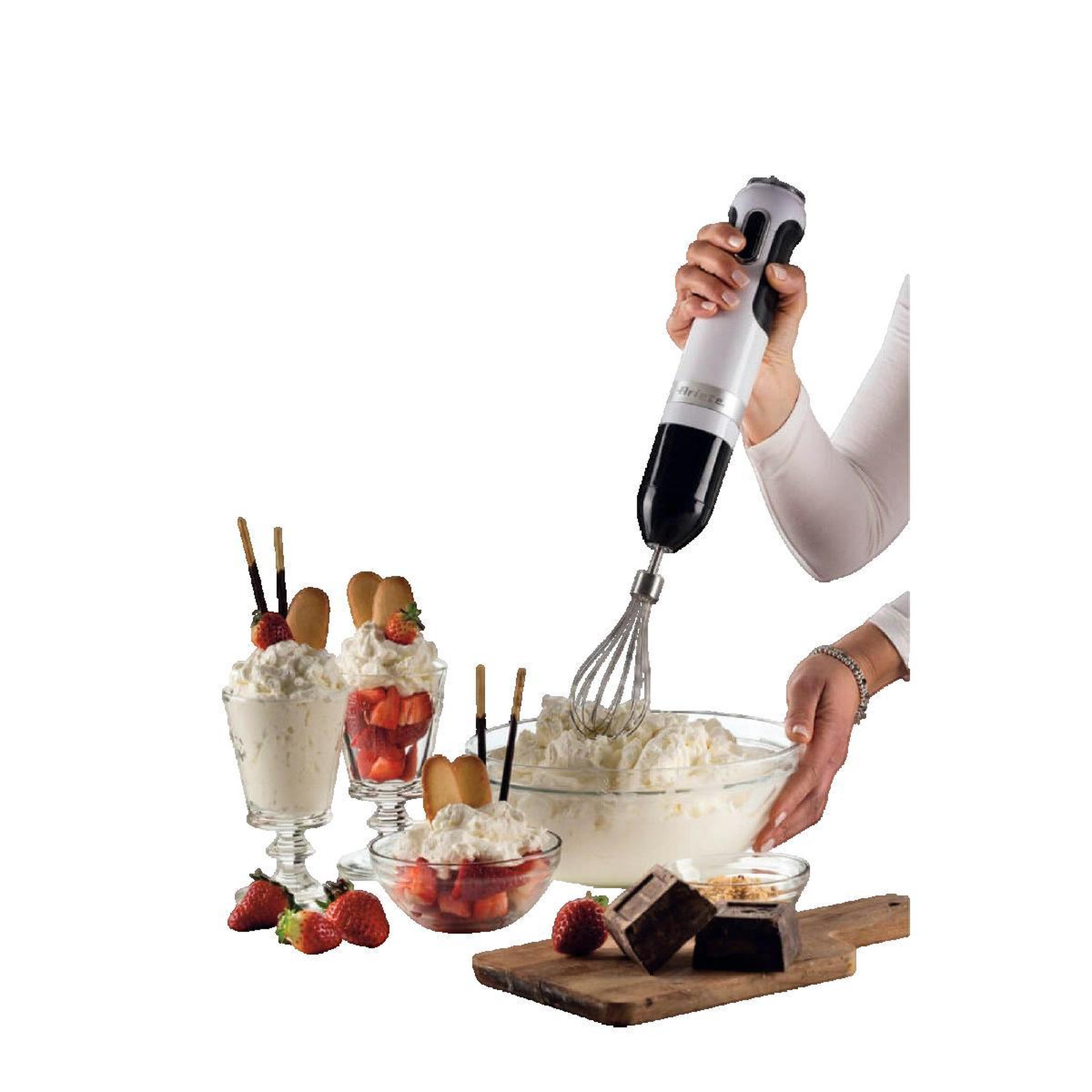 Voir la diapositive 2 : ARIETE Mixeur plongeant Ariete 602/01 blanc puissant 1000 watts