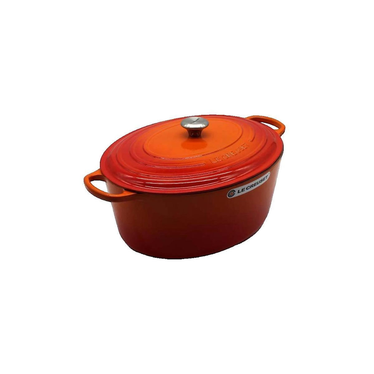 Le Creuset Rôtissoire Le Creuset en fonte émaillée ovale 40 cm