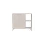 Voir la diapositive 2 : Paris Prix Buffet Design 2 Portes  Piring  110cm Beige