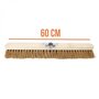 Voir la diapositive 3 : LINXOR Balai en coco naturel et bois - 60 cm - Marron
