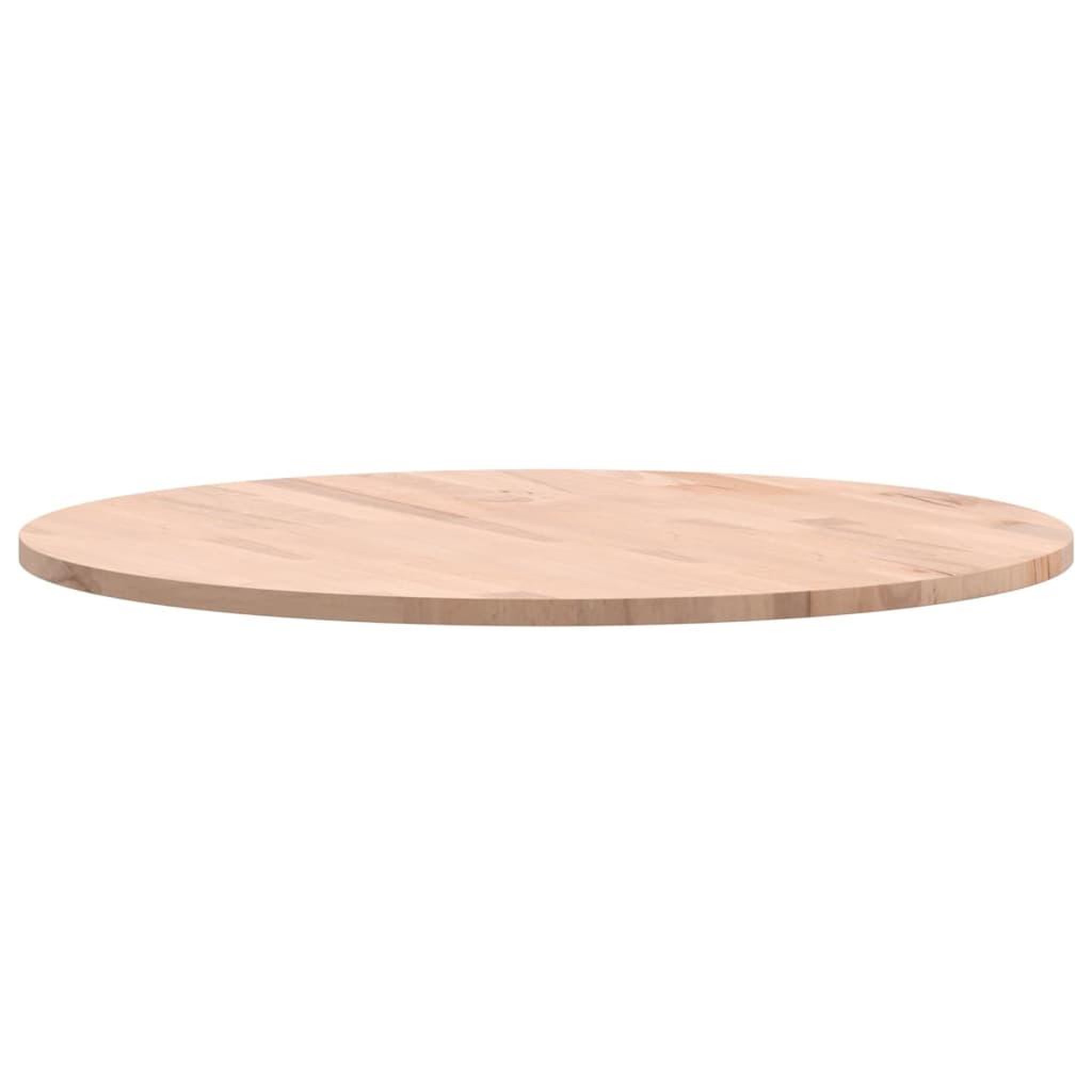 Voir la diapositive 5 : VIDAXL Dessus de table Ø60x1,5 cm rond bois massif de hetre