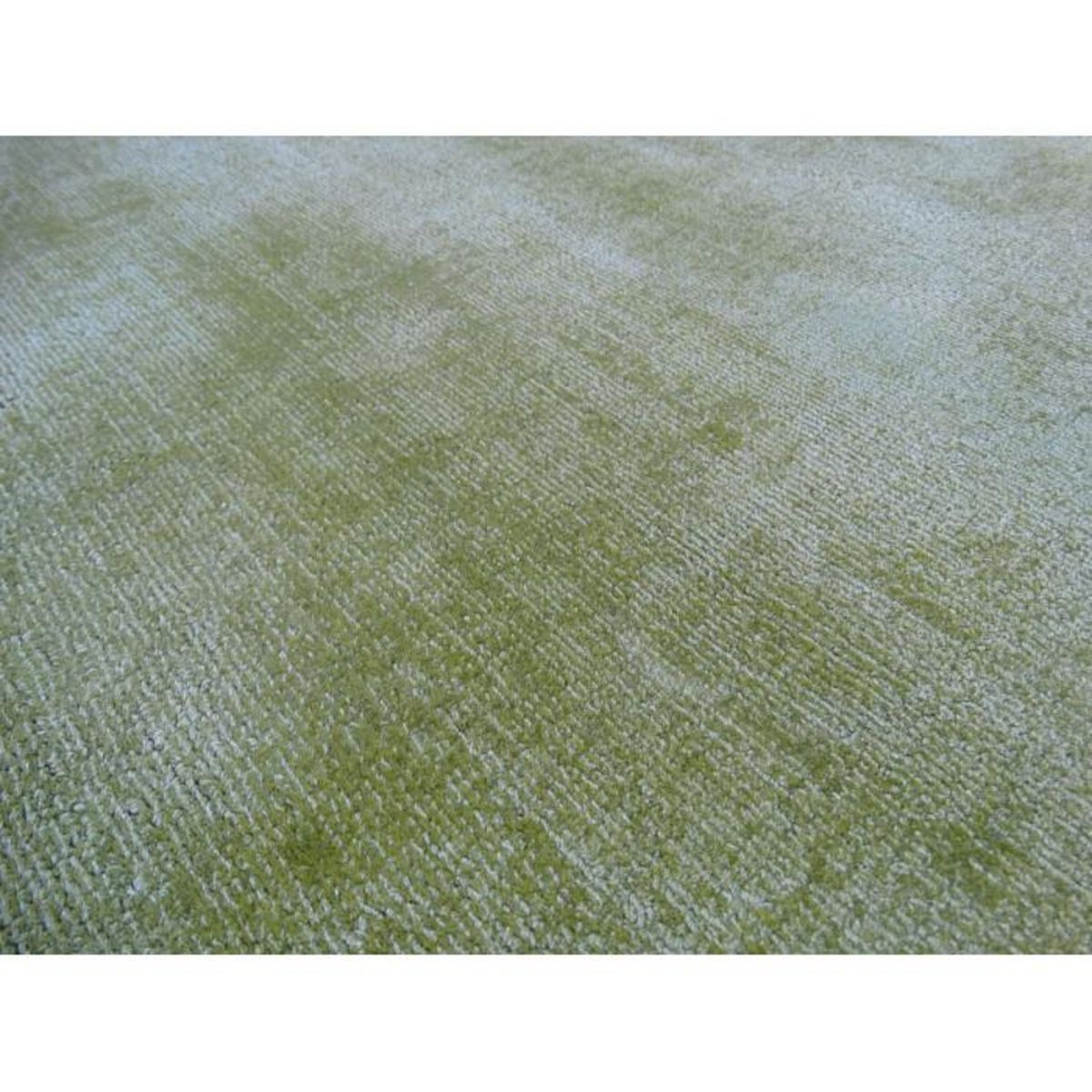 Paris Prix Tapis à Poils Courts Fait Main  Luxury I  Vert
