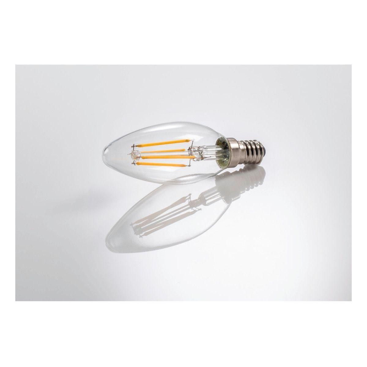 XAVAX Ampoule LED E14 4W CLAS x2