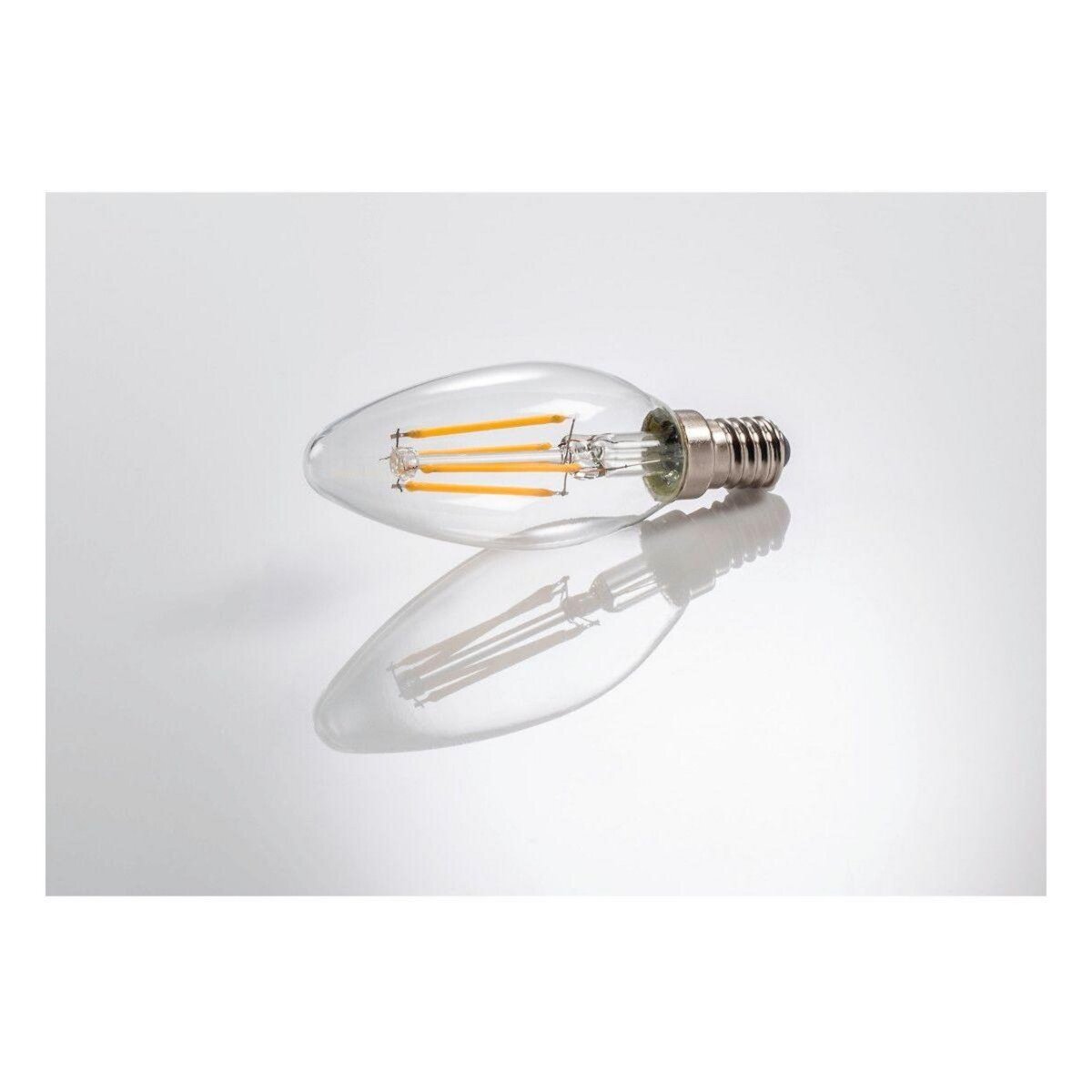 XAVAX Ampoule LED E14 4W CLAS x2