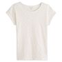 Voir la diapositive 3 : IN EXTENSO T-shirt manches courtes blanc femme