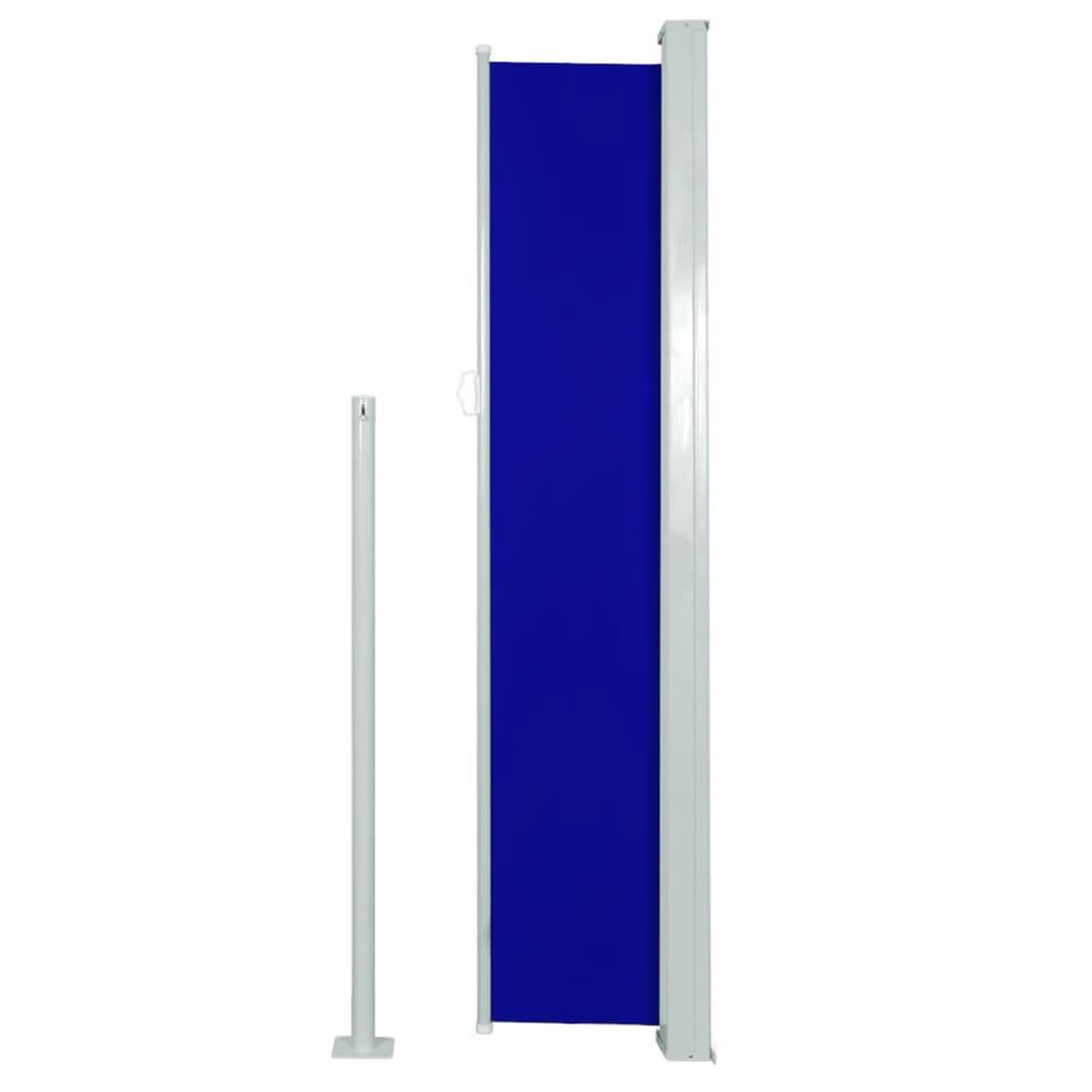 Voir la diapositive 4 : VIDAXL Auvent lateral retractable de patio 160x300 cm Bleu