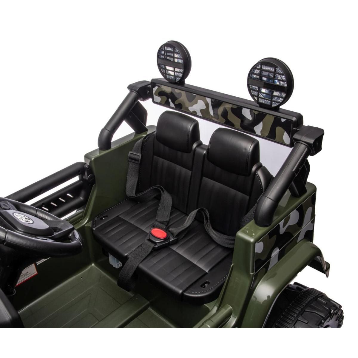 MILLY MALLY Véhiculeride-on Toyota FJ Cruiser army