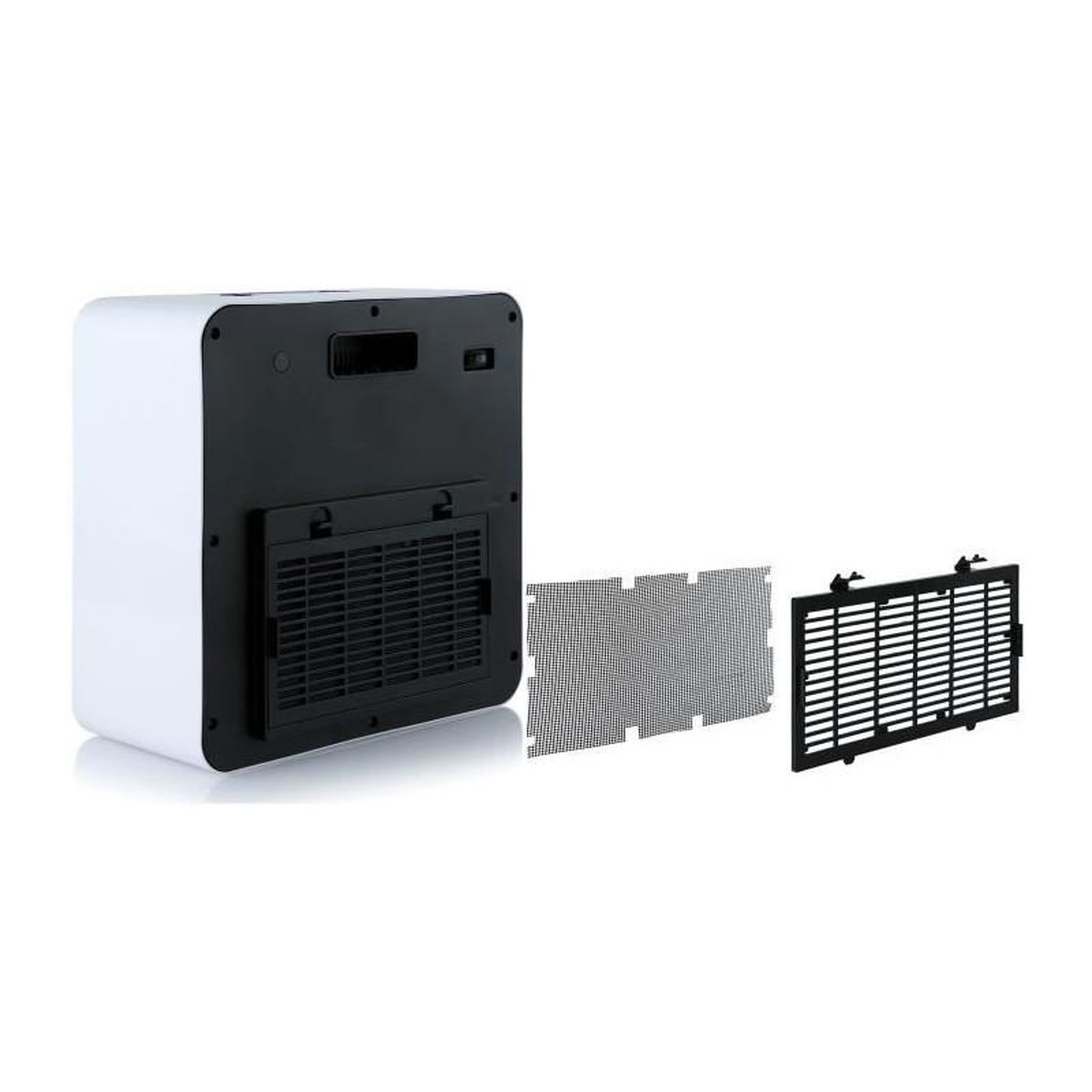 Voir la diapositive 3 : Domo Chauffage céramique - 2500 W - DOMO - DO7344H - 34,8 x 18,3 x 35,2 cm - Blanc