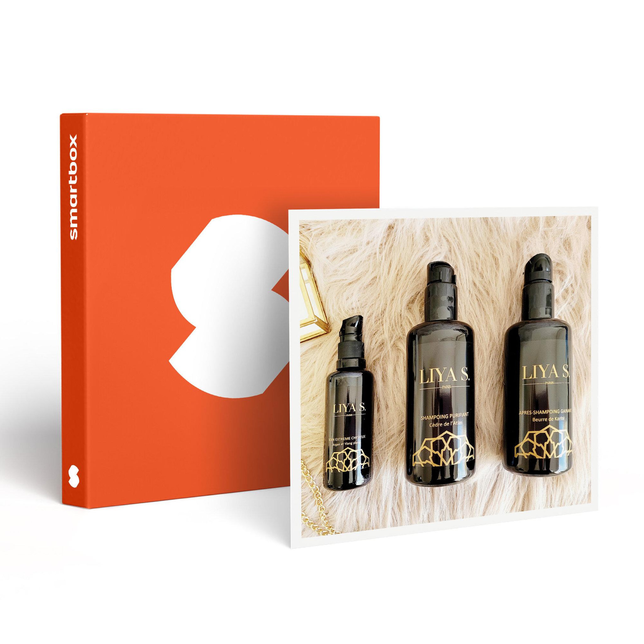 Voir la diapositive 1 : Smartbox Coffret de 3 produits bio haut de gamme pour cheveux gras - Coffret Cadeau Bien-être
