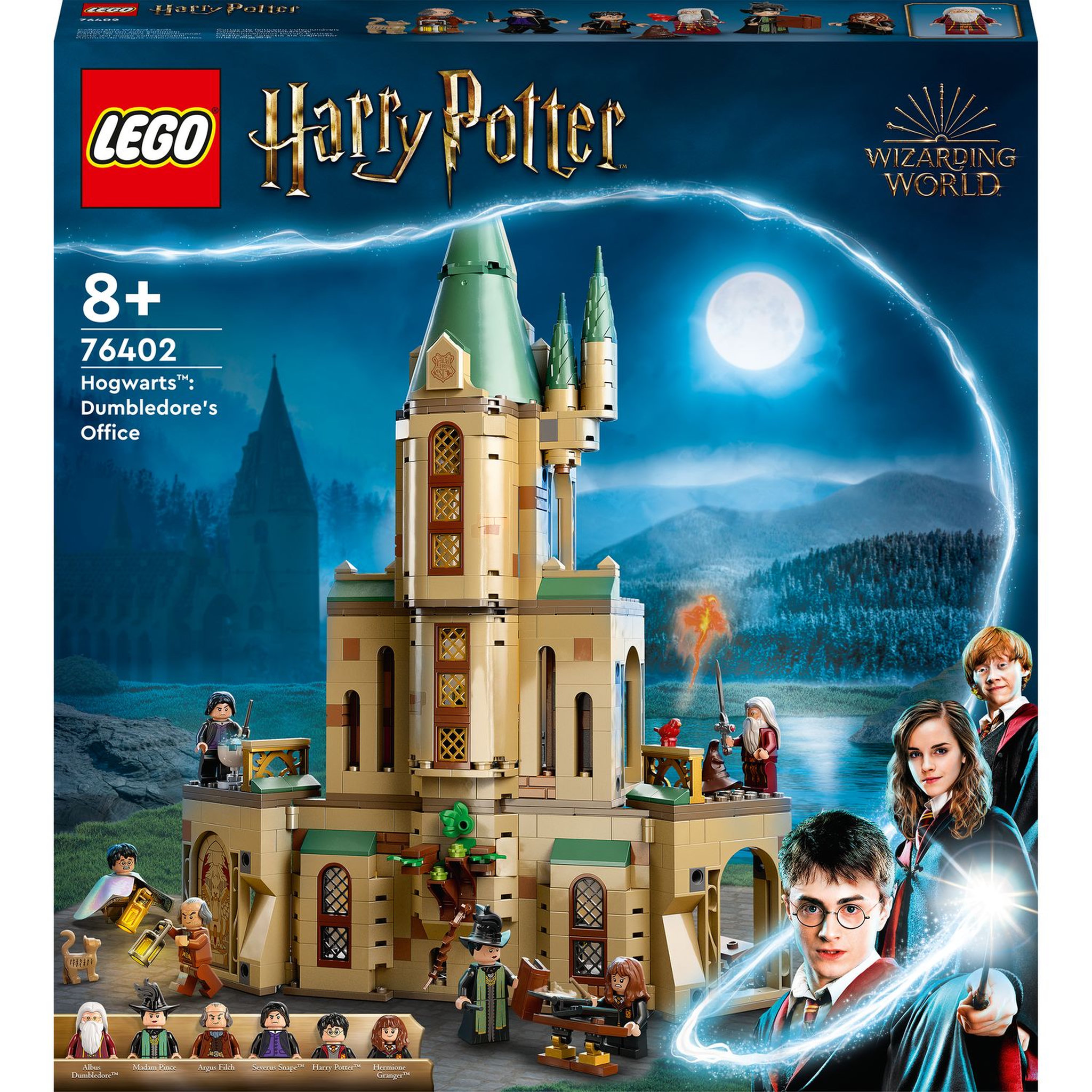 LEGO Harry Potter 76402 Poudlard : Le bureau de Dumbledore, Château avec Choixpeau, Épée