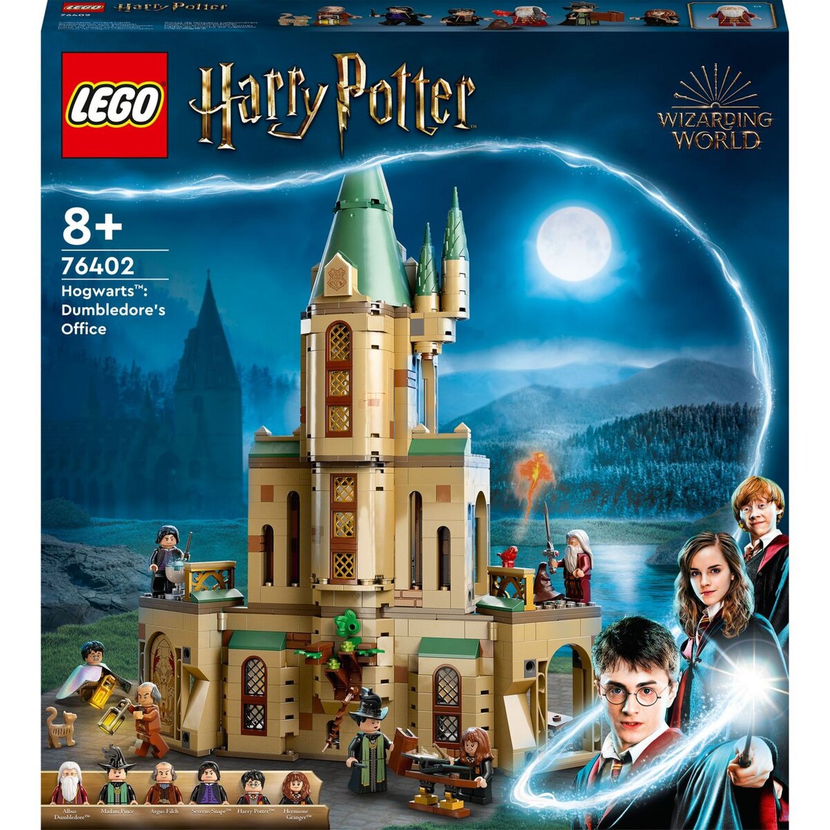 LEGO Harry Potter 76402 Poudlard : Le bureau de Dumbledore, Château avec Choixpeau, Épée